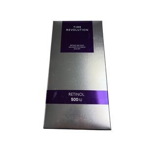 Missha Time Revolution Retinol 500IU Duo New Sealed Box